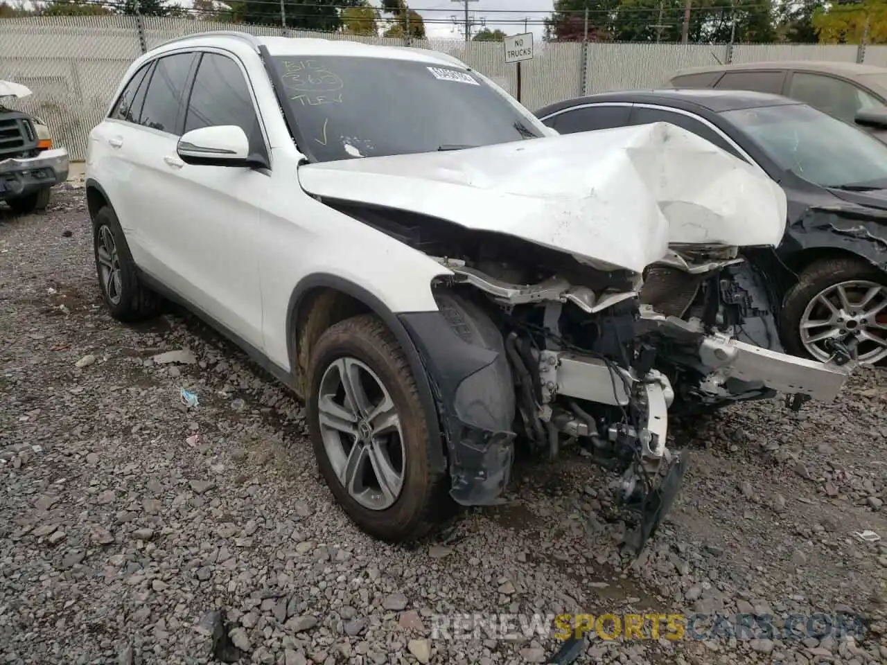 1 Photograph of a damaged car WDC0G4JB7KV185778 MERCEDES-BENZ GLC-CLASS 2019