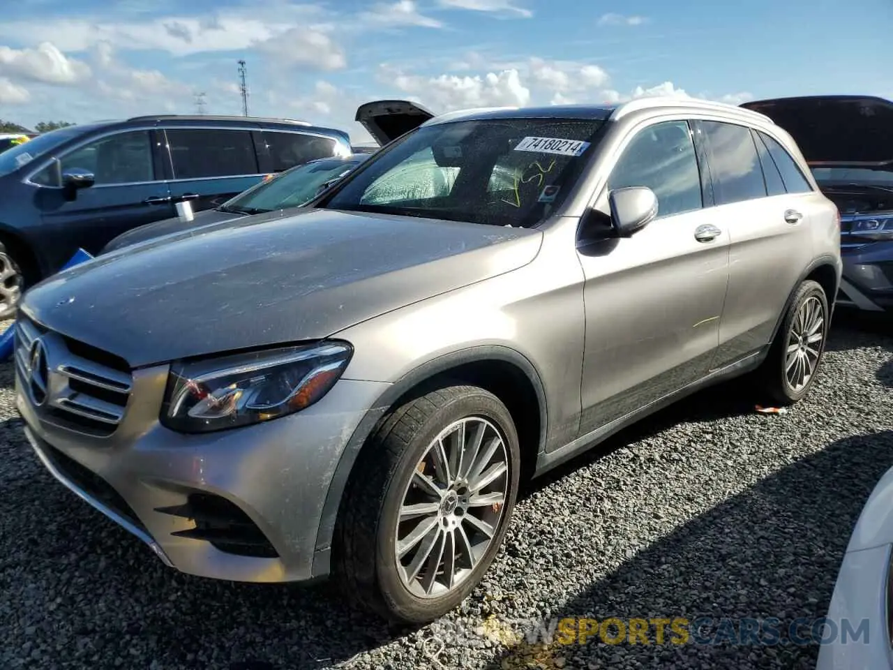 1 Photograph of a damaged car WDC0G4JB8KF552844 MERCEDES-BENZ GLC-CLASS 2019