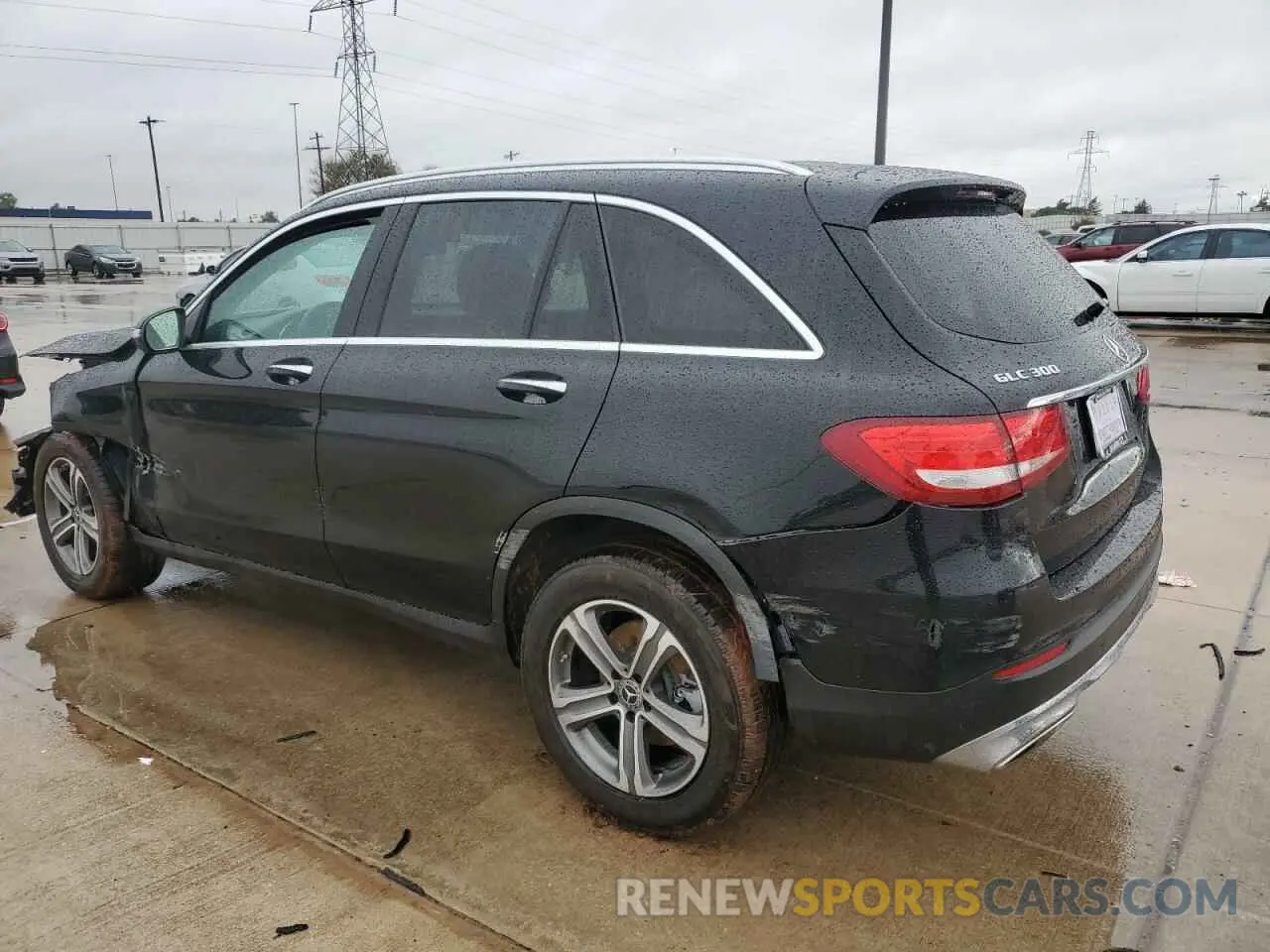 2 Photograph of a damaged car WDC0G4JB8KV133267 MERCEDES-BENZ GLC-CLASS 2019
