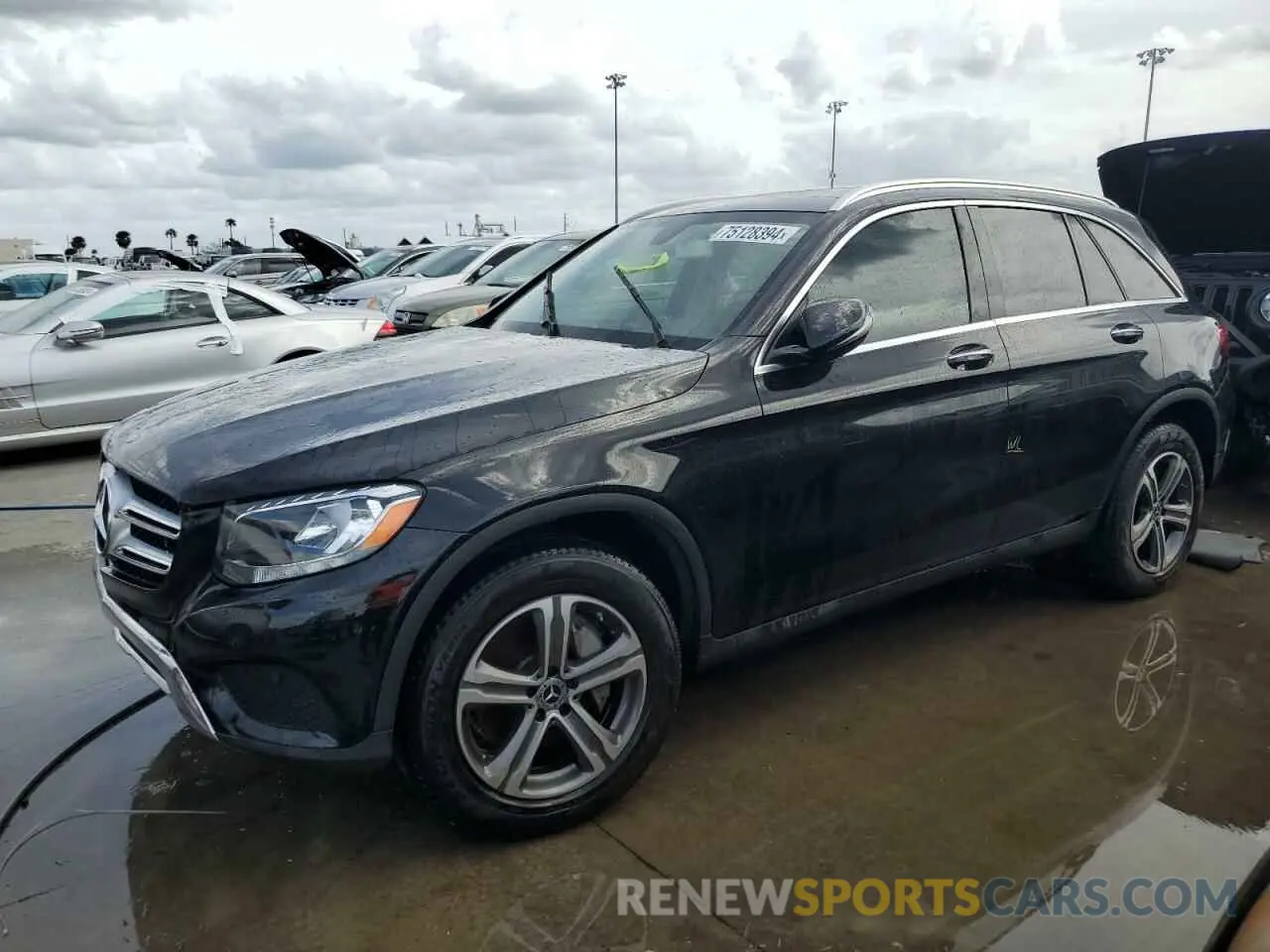 1 Photograph of a damaged car WDC0G4JB8KV168519 MERCEDES-BENZ GLC-CLASS 2019