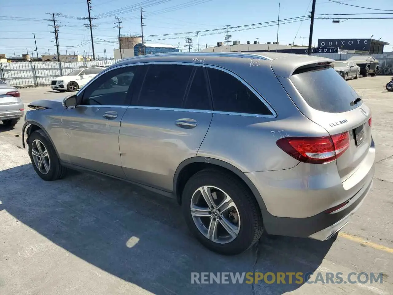 2 Photograph of a damaged car WDC0G4JB9KF570270 MERCEDES-BENZ GLC-CLASS 2019