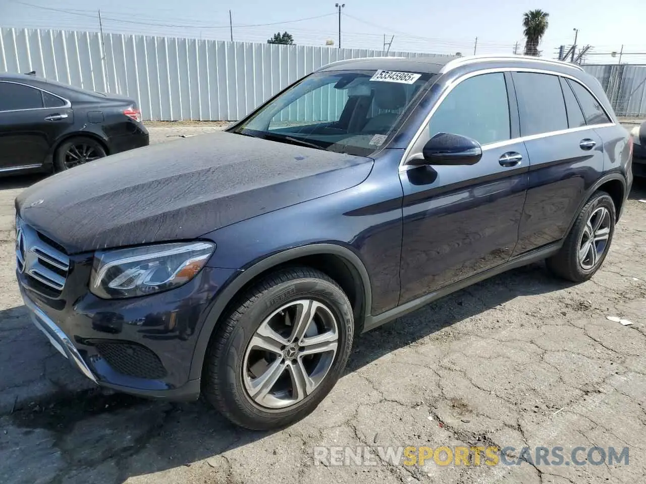 1 Photograph of a damaged car WDC0G4JB9KF605681 MERCEDES-BENZ GLC-CLASS 2019