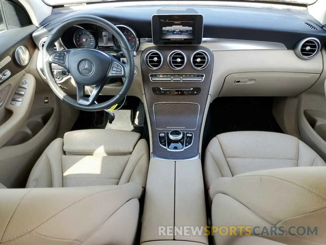 8 Photograph of a damaged car WDC0G4JB9KF605681 MERCEDES-BENZ GLC-CLASS 2019