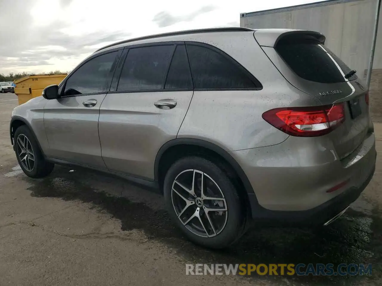 2 Photograph of a damaged car WDC0G4JB9KV126540 MERCEDES-BENZ GLC-CLASS 2019