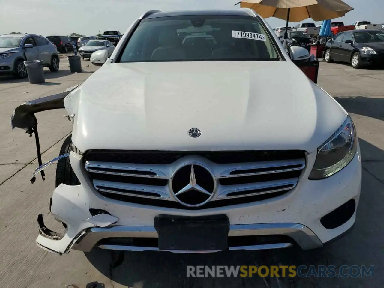 5 Photograph of a damaged car WDC0G4JB9KV132869 MERCEDES-BENZ GLC-CLASS 2019