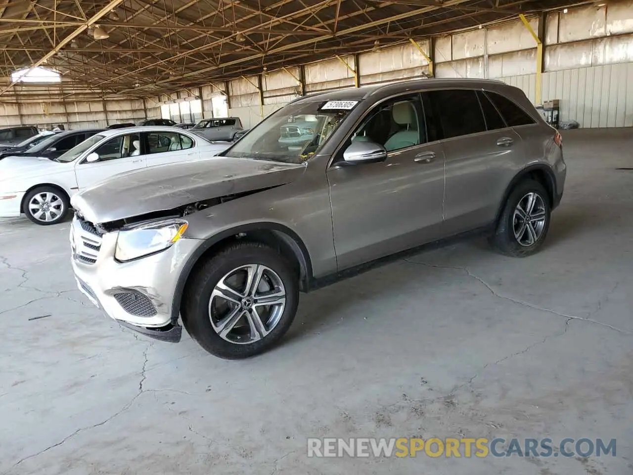 1 Photograph of a damaged car WDC0G4JB9KV142396 MERCEDES-BENZ GLC-CLASS 2019