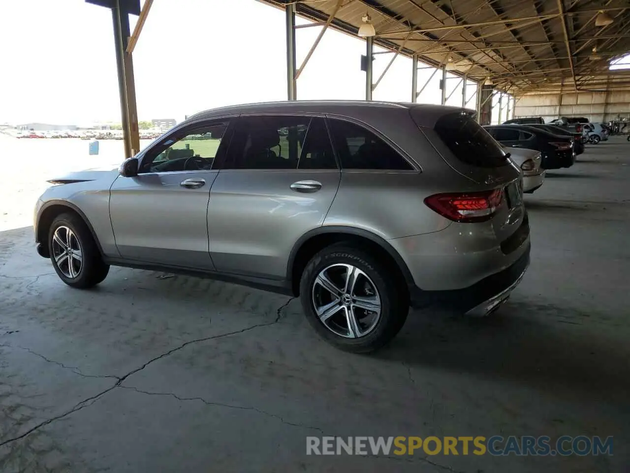 2 Photograph of a damaged car WDC0G4JB9KV142396 MERCEDES-BENZ GLC-CLASS 2019