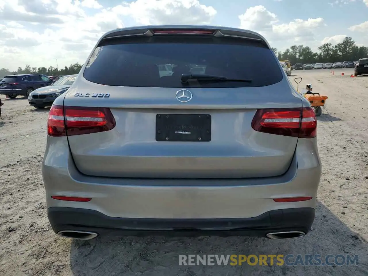 6 Photograph of a damaged car WDC0G4JB9KV153110 MERCEDES-BENZ GLC-CLASS 2019