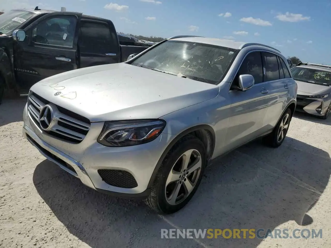 1 Photograph of a damaged car WDC0G4JB9KV189122 MERCEDES-BENZ GLC-CLASS 2019