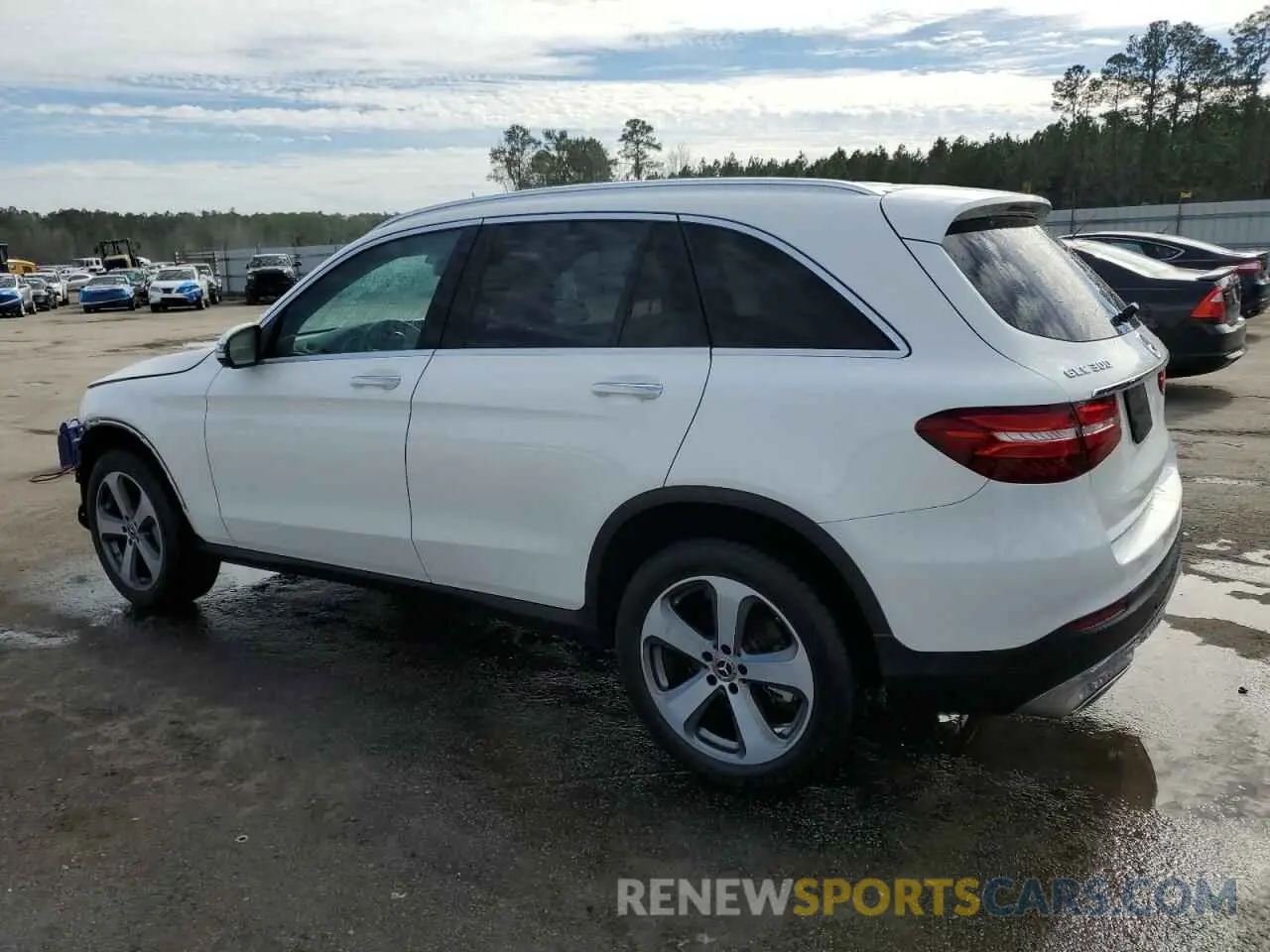 2 Photograph of a damaged car WDC0G4JBXK1000372 MERCEDES-BENZ GLC-CLASS 2019