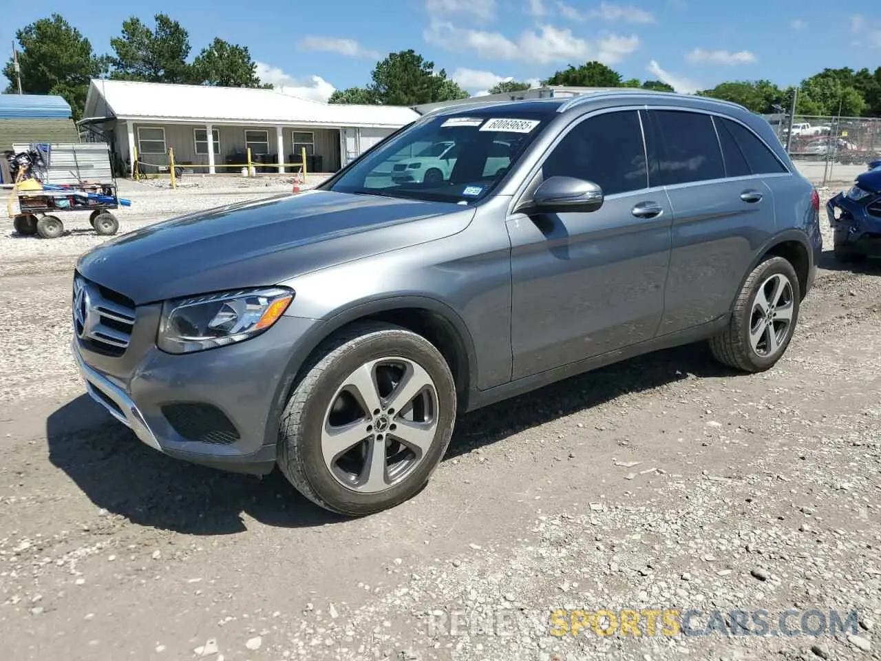 1 Photograph of a damaged car WDC0G4JBXKV141970 MERCEDES-BENZ GLC-CLASS 2019