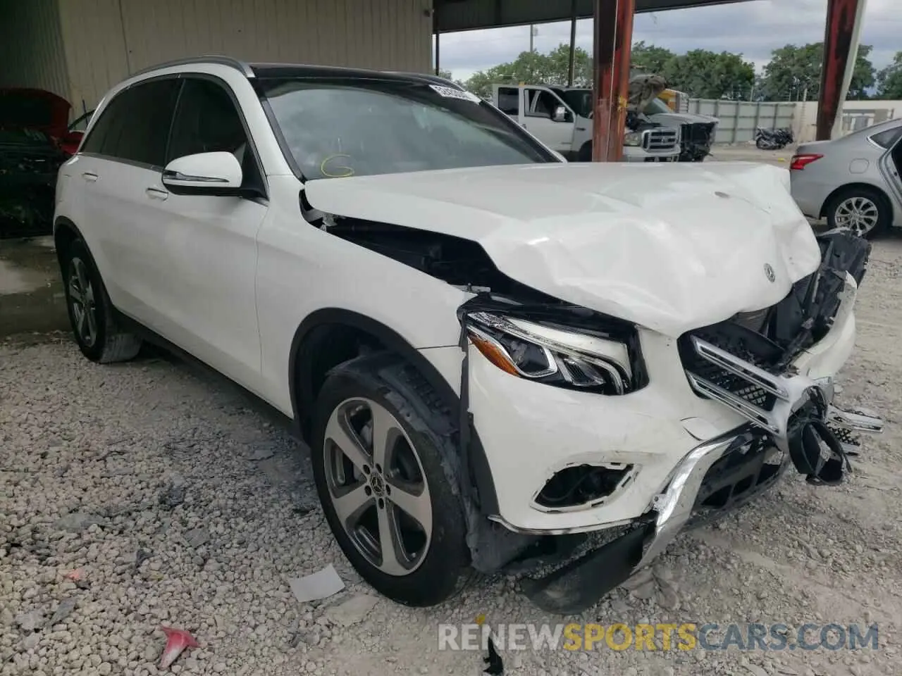 1 Photograph of a damaged car WDC0G4JBXKV171759 MERCEDES-BENZ GLC-CLASS 2019