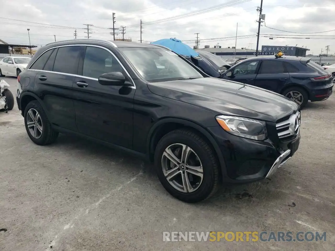 4 Photograph of a damaged car WDC0G4JBXKV180154 MERCEDES-BENZ GLC-CLASS 2019