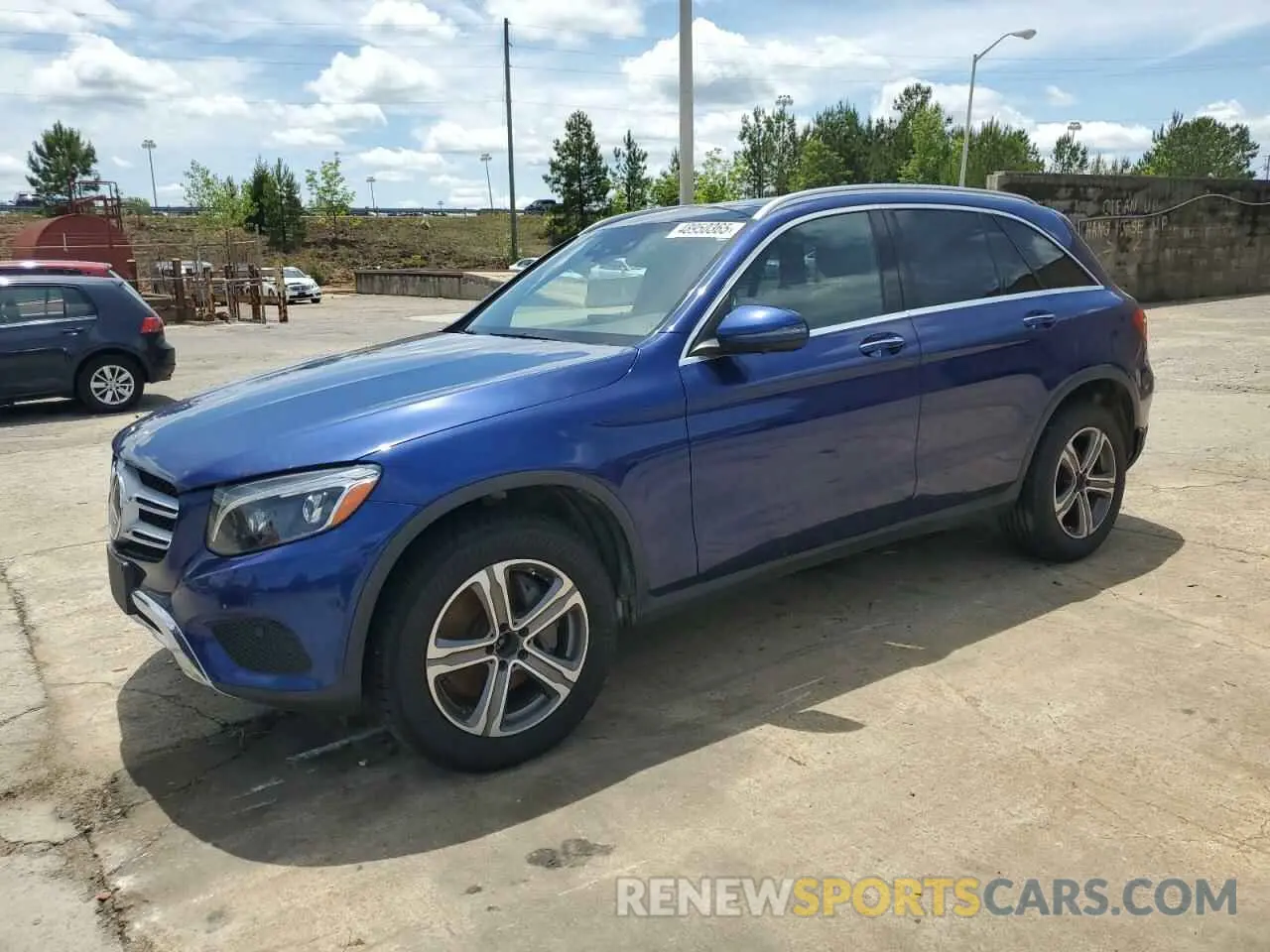 1 Photograph of a damaged car WDC0G4KB0KF602389 MERCEDES-BENZ GLC-CLASS 2019