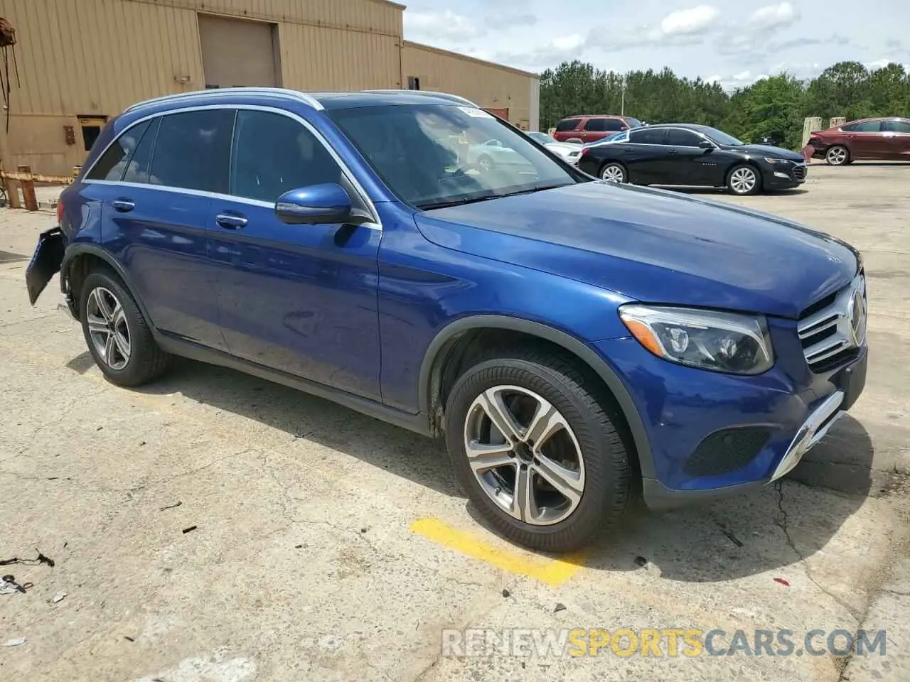 4 Photograph of a damaged car WDC0G4KB0KF602389 MERCEDES-BENZ GLC-CLASS 2019