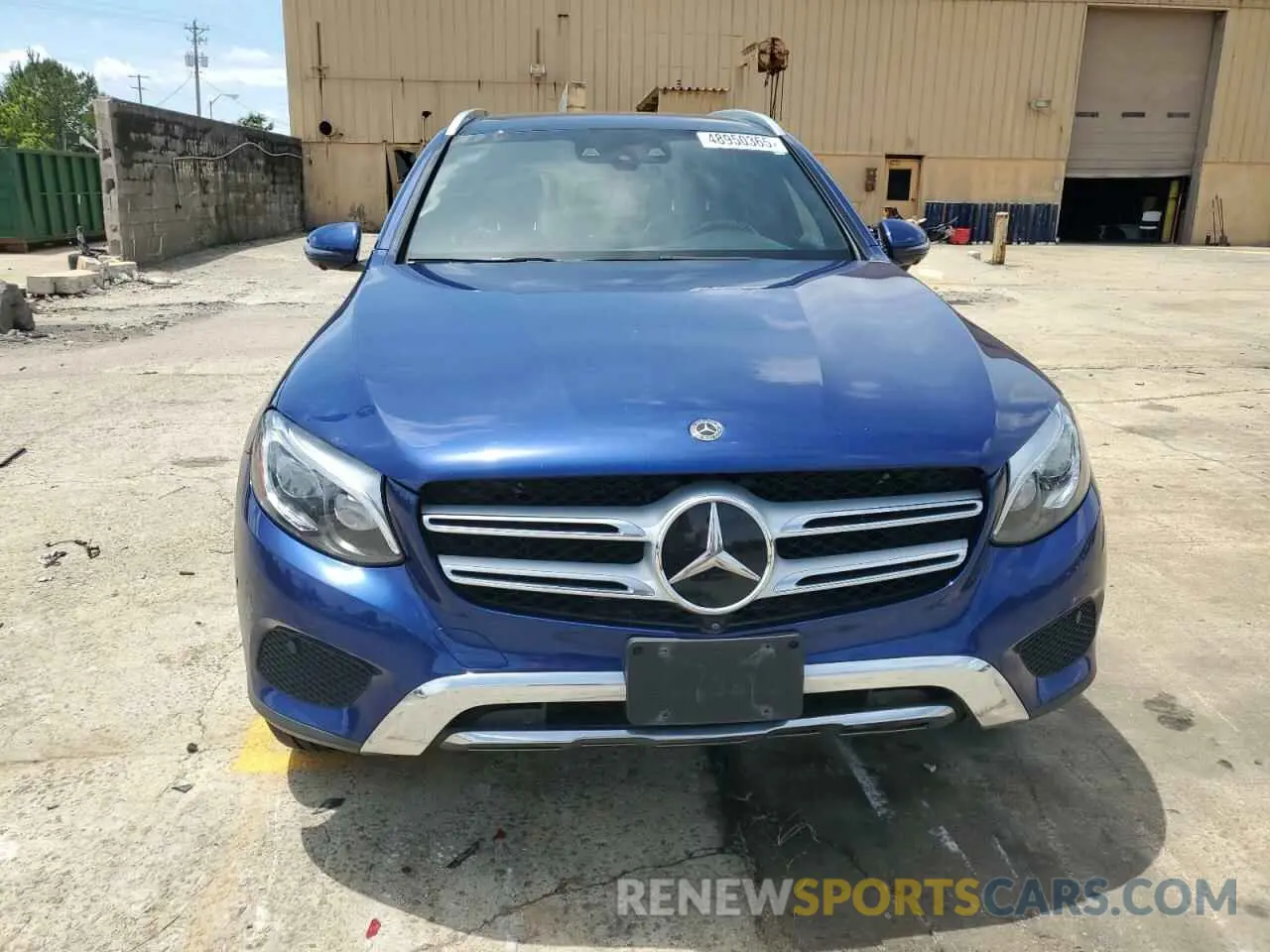 5 Photograph of a damaged car WDC0G4KB0KF602389 MERCEDES-BENZ GLC-CLASS 2019