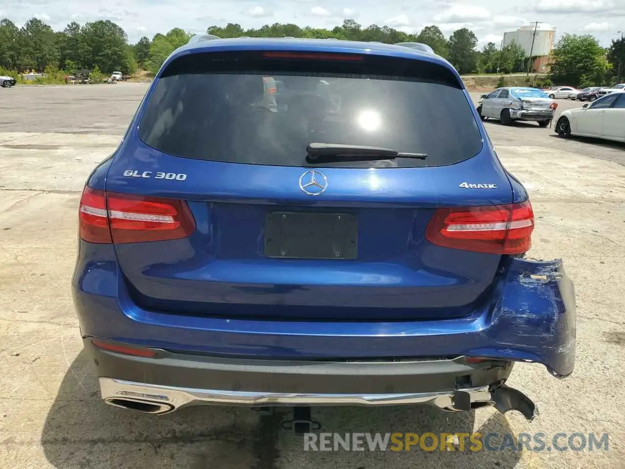 6 Photograph of a damaged car WDC0G4KB0KF602389 MERCEDES-BENZ GLC-CLASS 2019