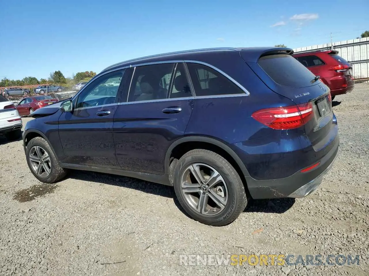 2 Photograph of a damaged car WDC0G4KB0KF661393 MERCEDES-BENZ GLC-CLASS 2019
