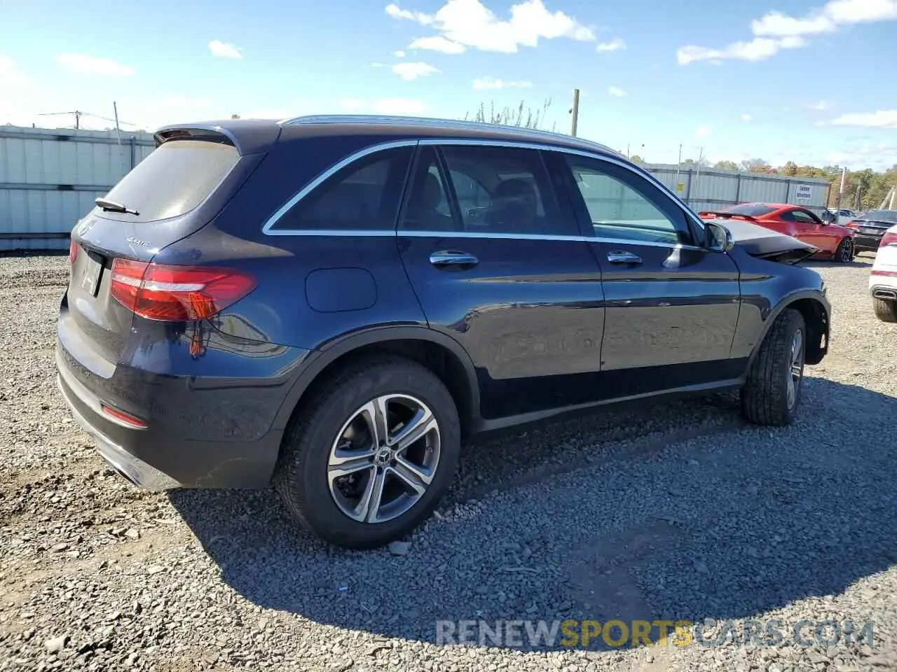 3 Photograph of a damaged car WDC0G4KB0KF661393 MERCEDES-BENZ GLC-CLASS 2019