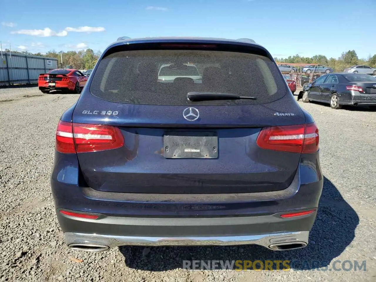 6 Photograph of a damaged car WDC0G4KB0KF661393 MERCEDES-BENZ GLC-CLASS 2019