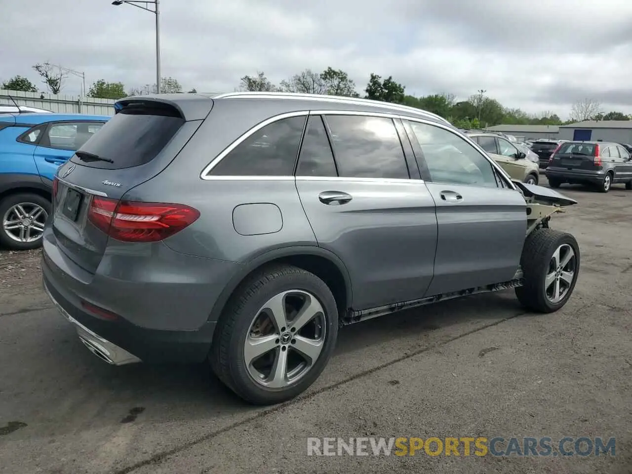 3 Photograph of a damaged car WDC0G4KB0KV142267 MERCEDES-BENZ GLC-CLASS 2019