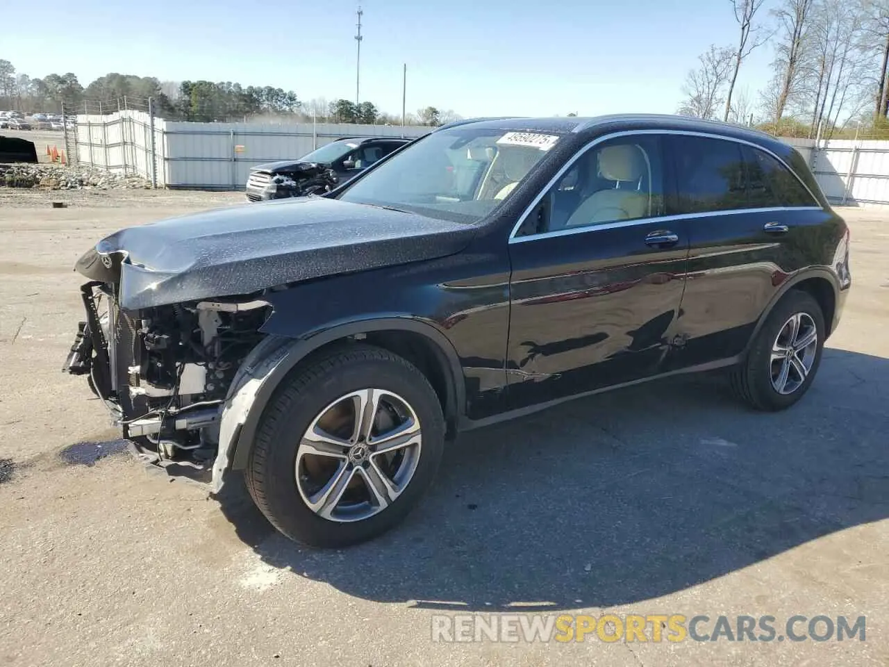 1 Photograph of a damaged car WDC0G4KB1KF588227 MERCEDES-BENZ GLC-CLASS 2019