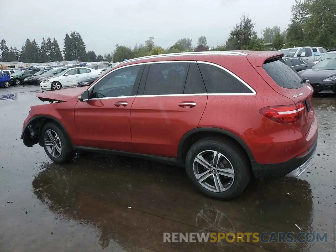 2 Photograph of a damaged car WDC0G4KB1KV171812 MERCEDES-BENZ GLC-CLASS 2019