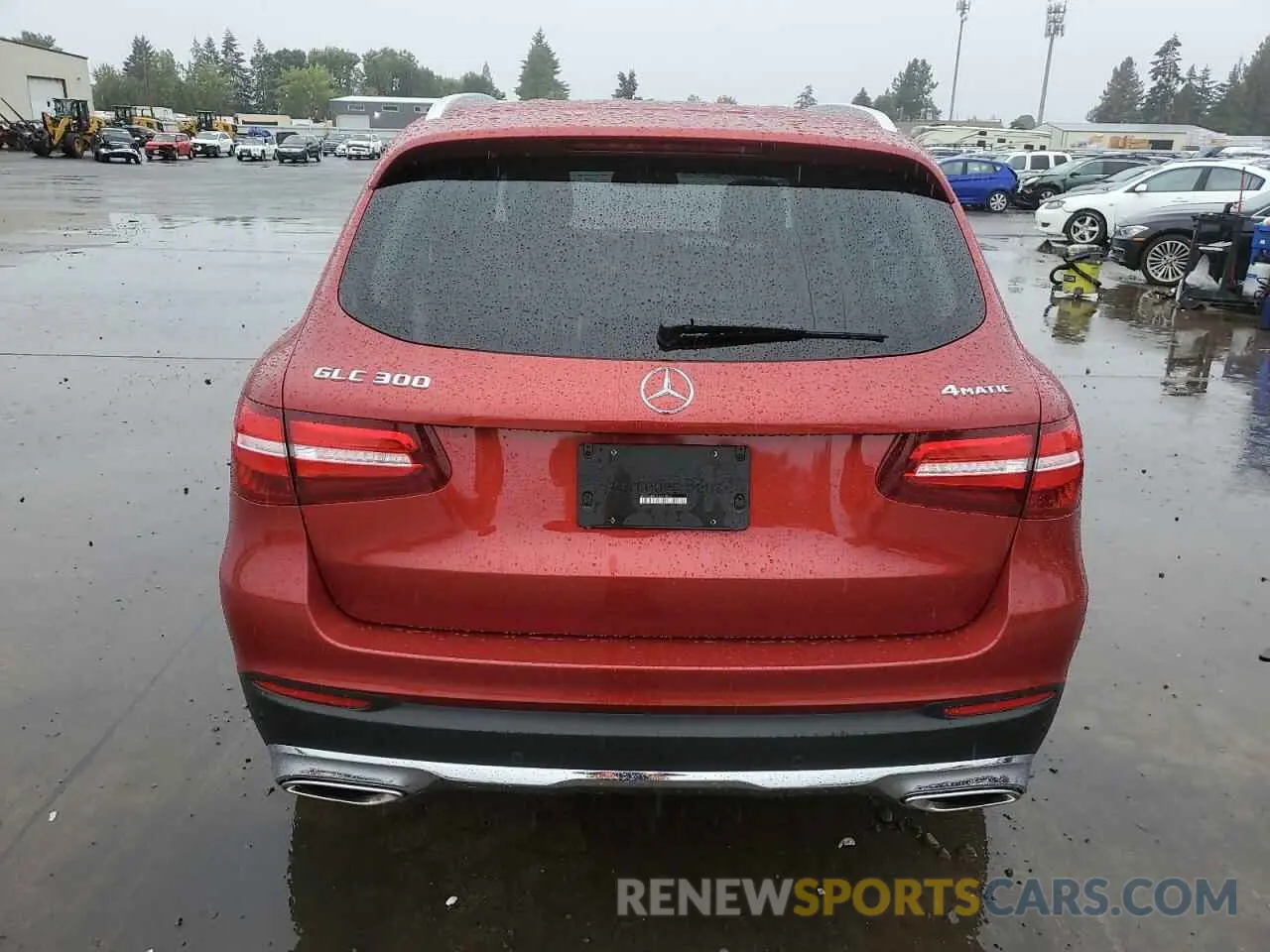 6 Photograph of a damaged car WDC0G4KB1KV171812 MERCEDES-BENZ GLC-CLASS 2019