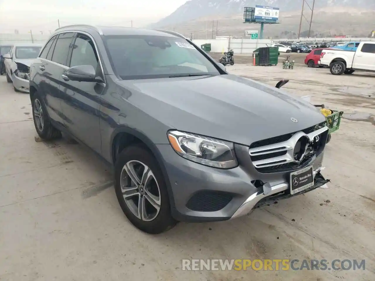 1 Photograph of a damaged car WDC0G4KB2KF590889 MERCEDES-BENZ GLC-CLASS 2019