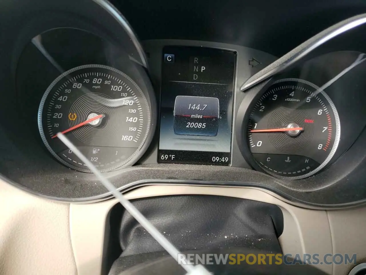 9 Photograph of a damaged car WDC0G4KB2KV123235 MERCEDES-BENZ GLC-CLASS 2019