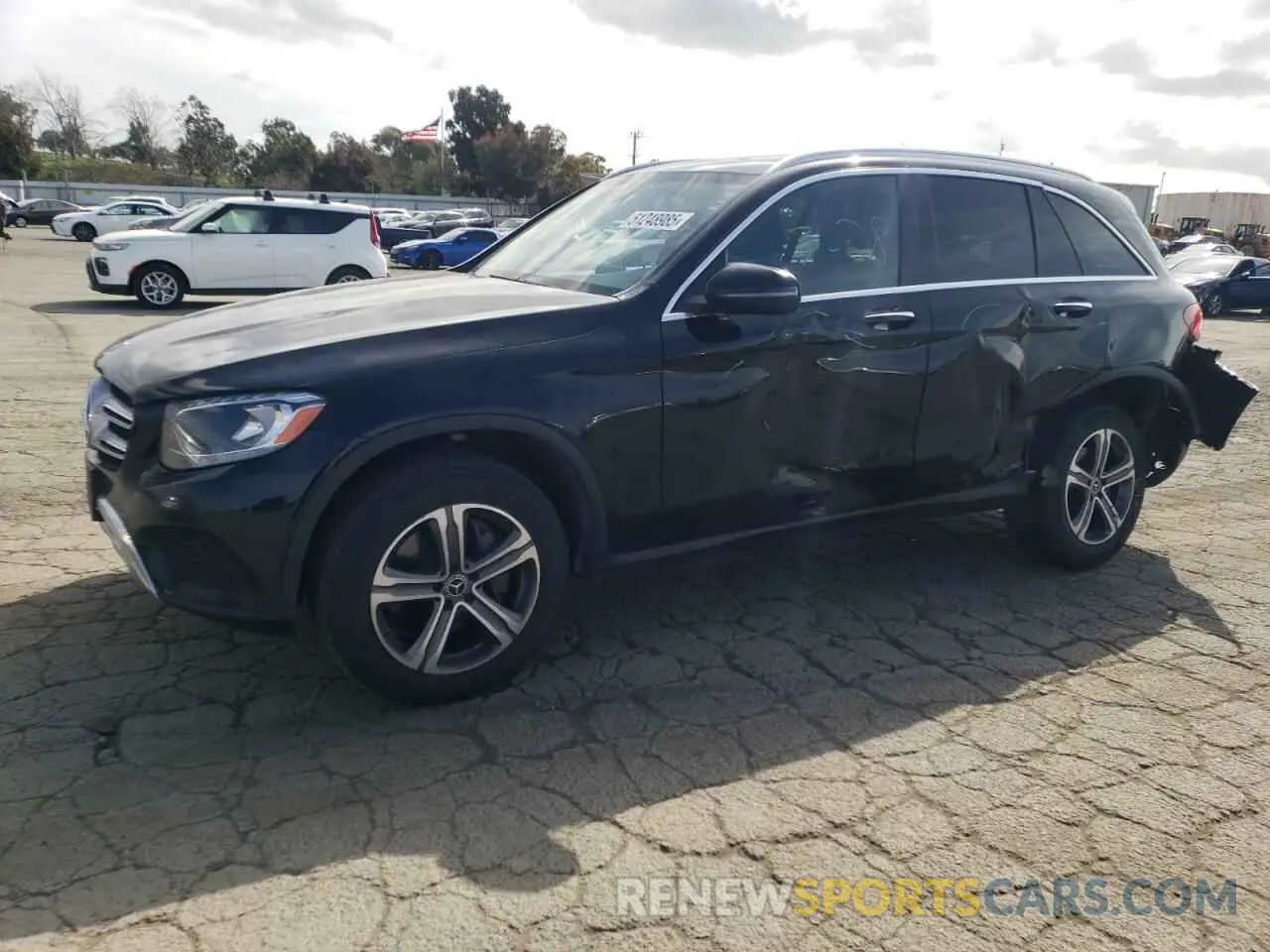 1 Photograph of a damaged car WDC0G4KB2KV150886 MERCEDES-BENZ GLC-CLASS 2019