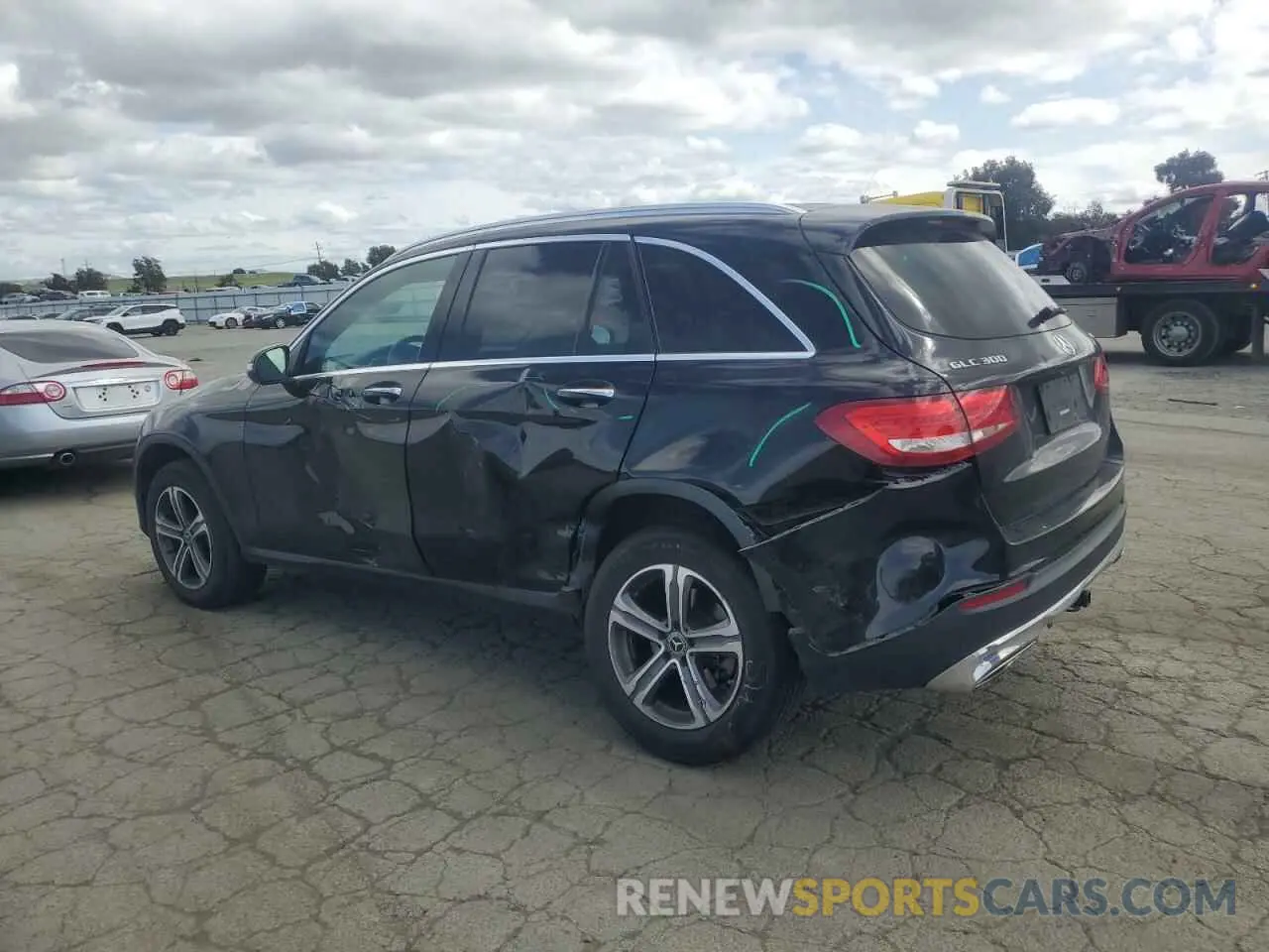 2 Photograph of a damaged car WDC0G4KB2KV150886 MERCEDES-BENZ GLC-CLASS 2019