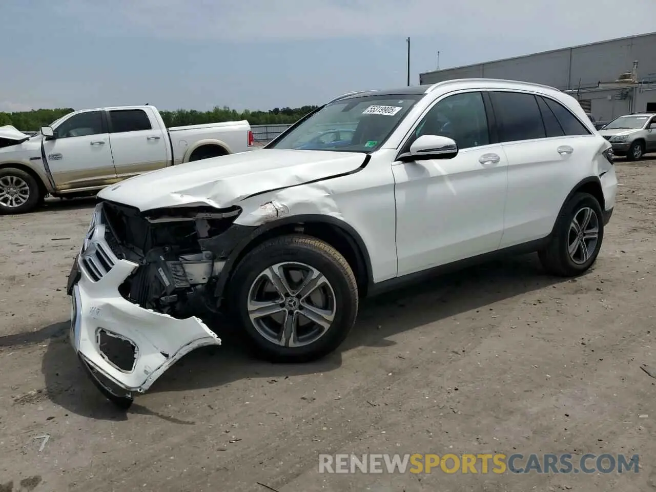 1 Photograph of a damaged car WDC0G4KB2KV178879 MERCEDES-BENZ GLC-CLASS 2019