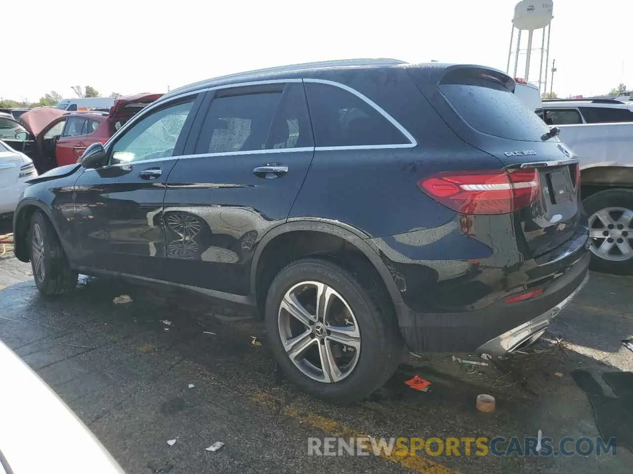 2 Photograph of a damaged car WDC0G4KB3KF660349 MERCEDES-BENZ GLC-CLASS 2019