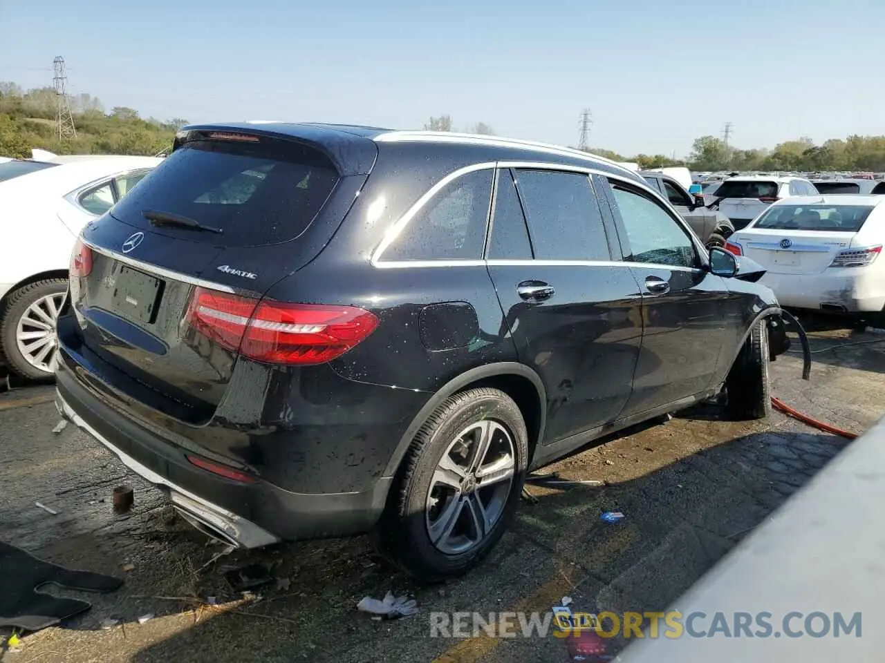 3 Photograph of a damaged car WDC0G4KB3KF660349 MERCEDES-BENZ GLC-CLASS 2019