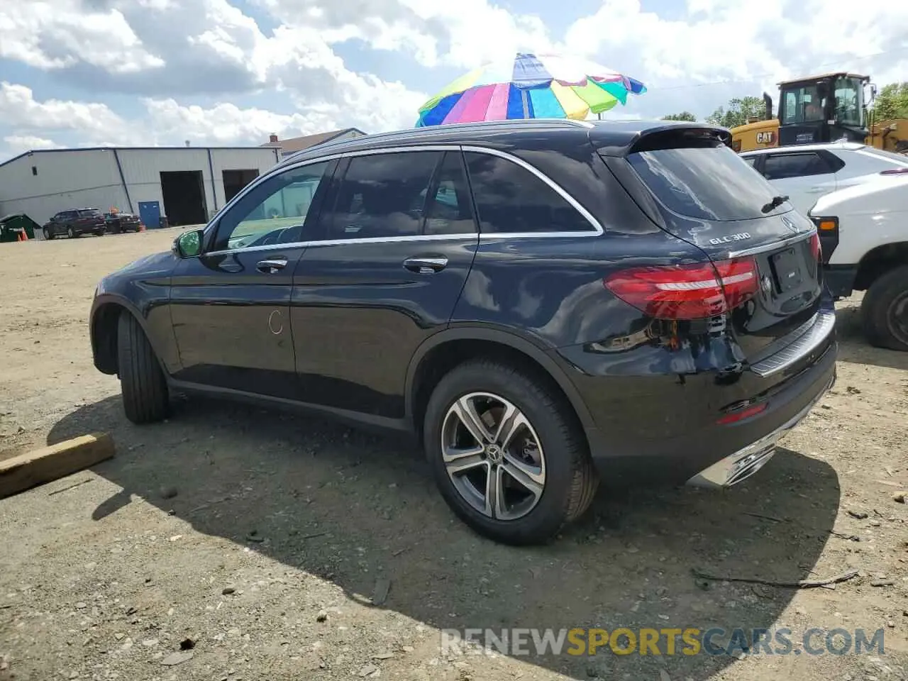 2 Photograph of a damaged car WDC0G4KB3KF667107 MERCEDES-BENZ GLC-CLASS 2019