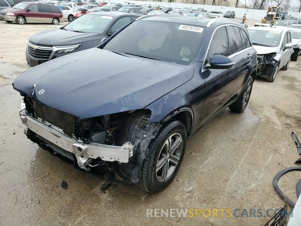 1 Photograph of a damaged car WDC0G4KB3KF668340 MERCEDES-BENZ GLC-CLASS 2019
