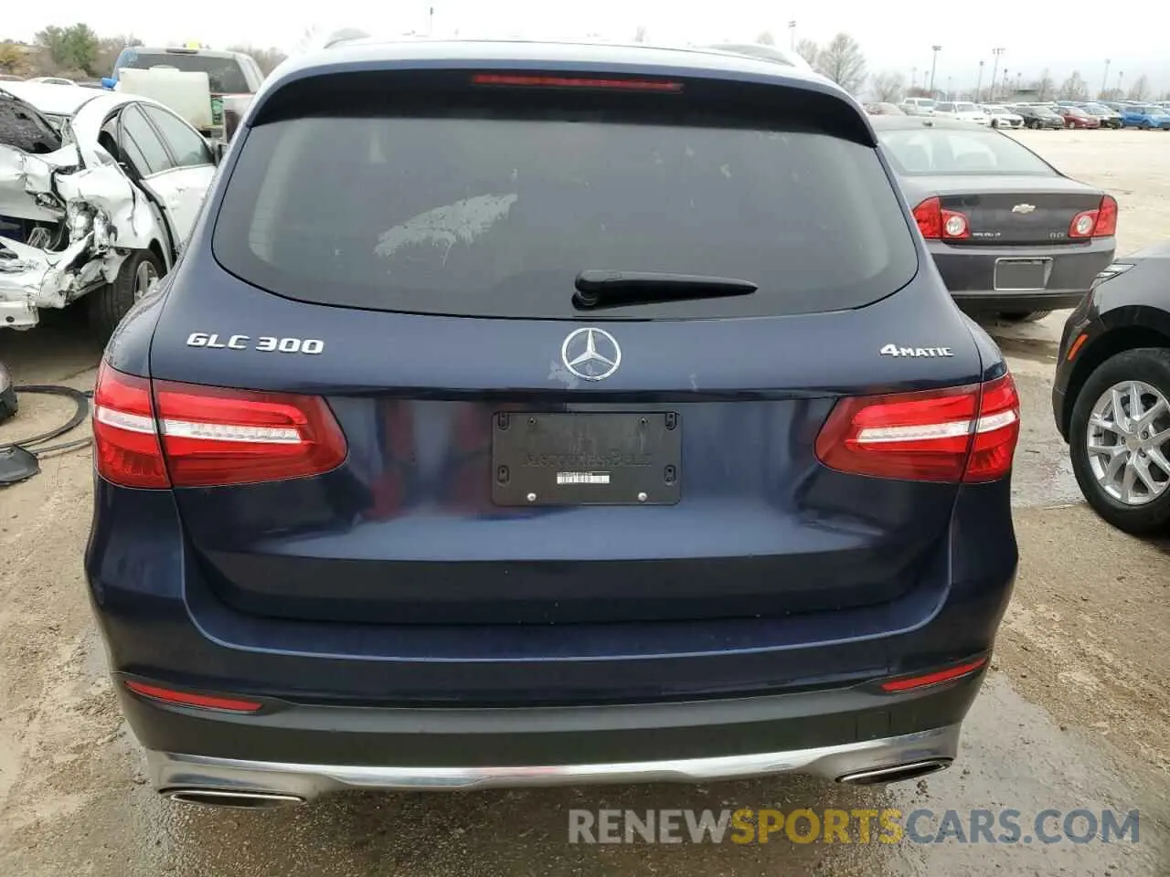 6 Photograph of a damaged car WDC0G4KB3KF668340 MERCEDES-BENZ GLC-CLASS 2019
