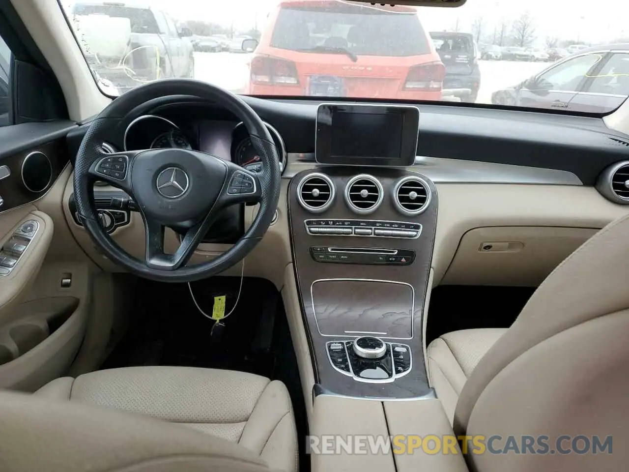 8 Photograph of a damaged car WDC0G4KB3KF668340 MERCEDES-BENZ GLC-CLASS 2019