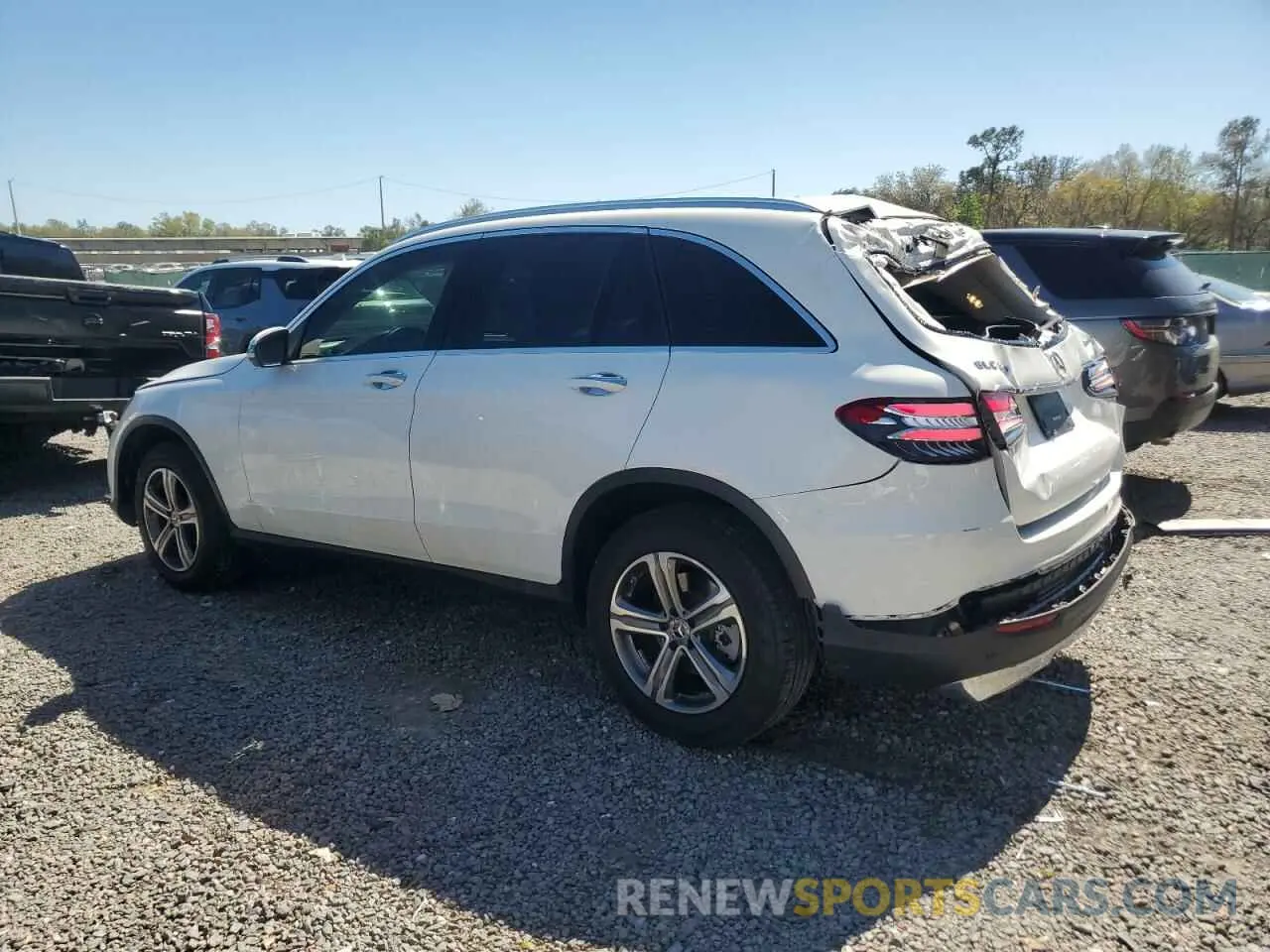 2 Photograph of a damaged car WDC0G4KB3KV148578 MERCEDES-BENZ GLC-CLASS 2019