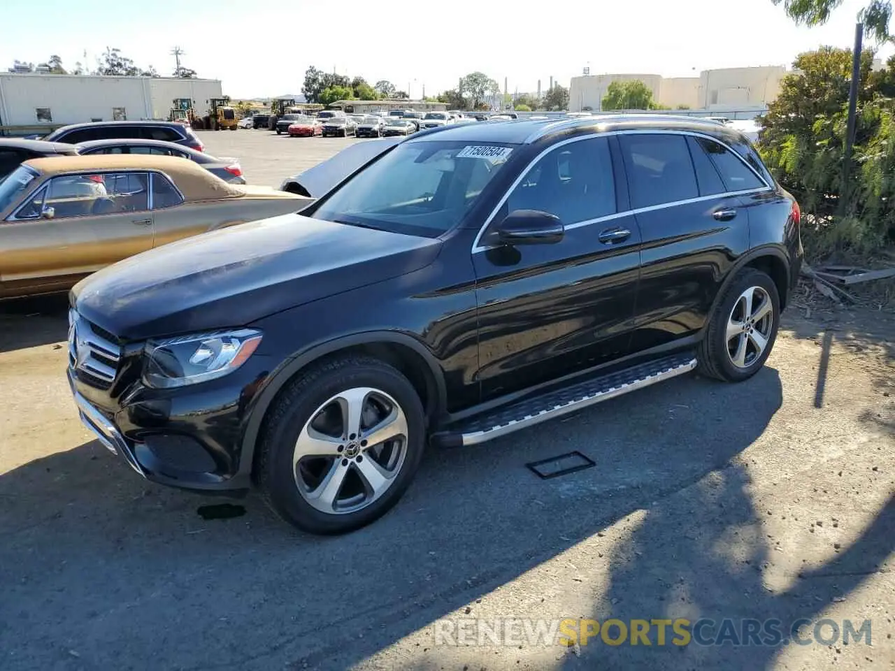 1 Photograph of a damaged car WDC0G4KB3KV161251 MERCEDES-BENZ GLC-CLASS 2019