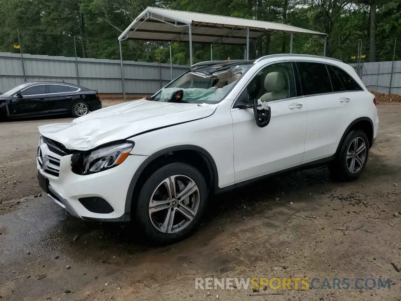 1 Photograph of a damaged car WDC0G4KB4KF597276 MERCEDES-BENZ GLC-CLASS 2019