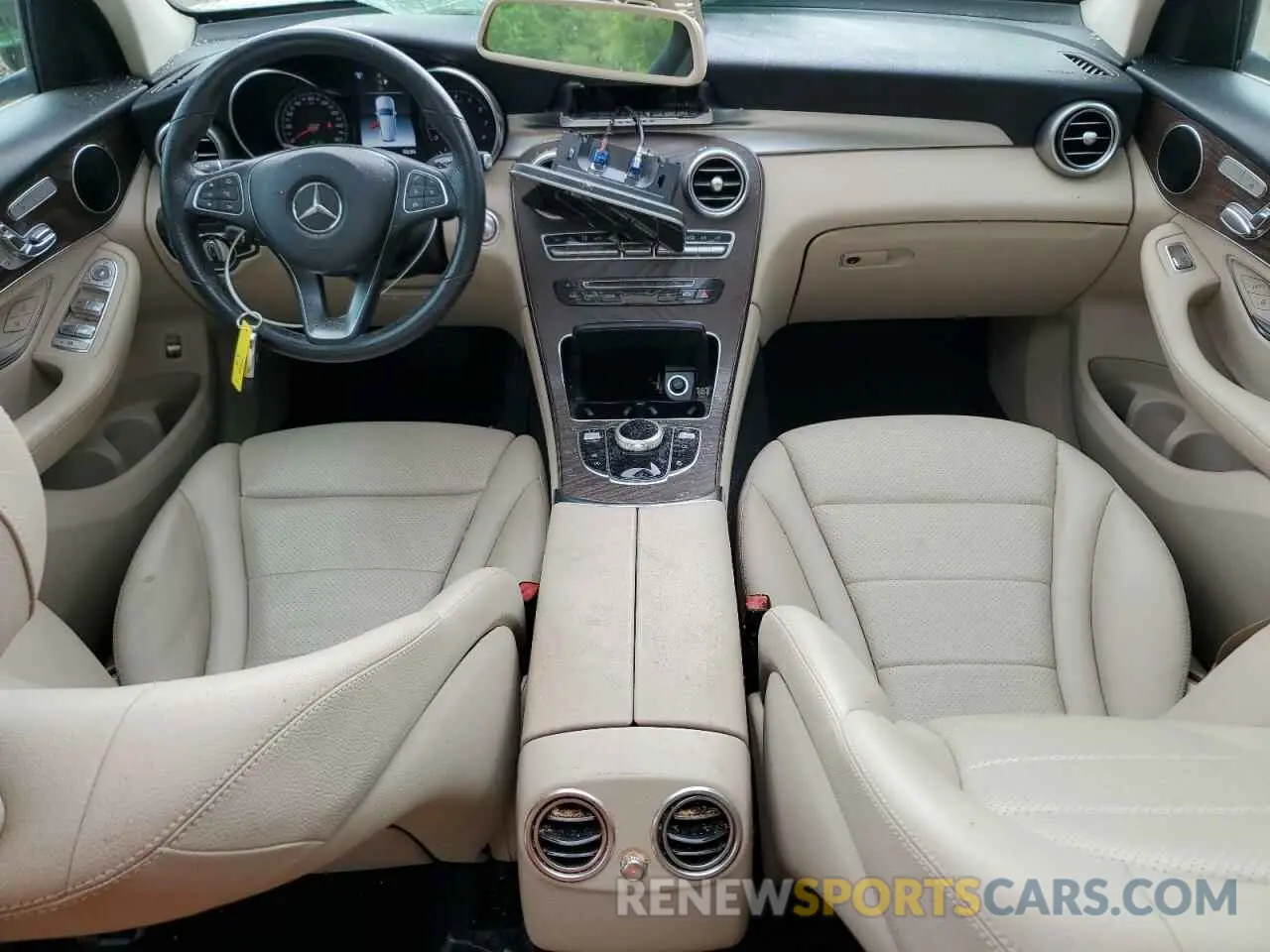 8 Photograph of a damaged car WDC0G4KB4KF597276 MERCEDES-BENZ GLC-CLASS 2019