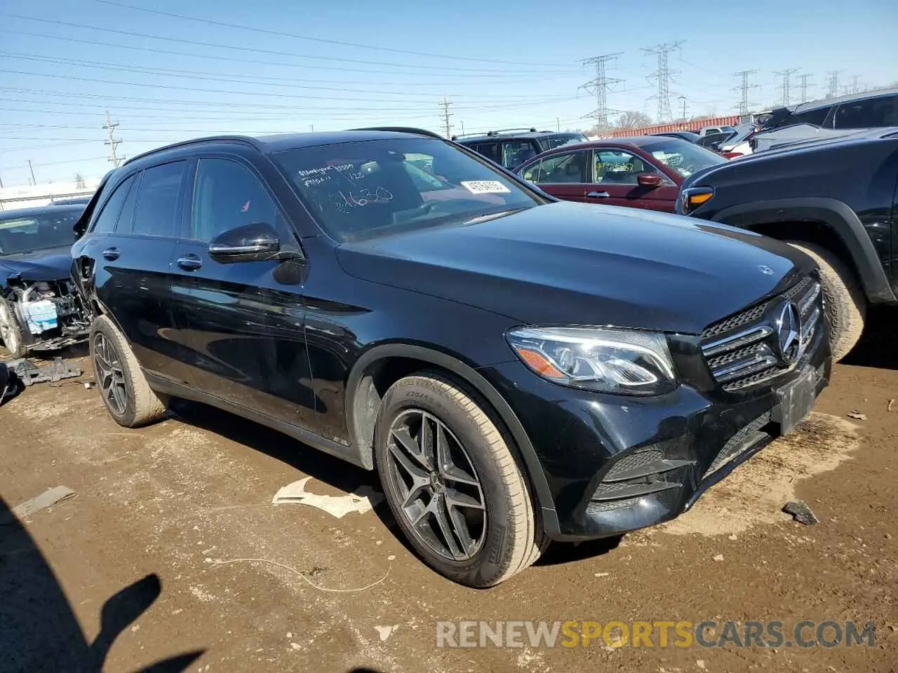 4 Photograph of a damaged car WDC0G4KB4KF664605 MERCEDES-BENZ GLC-CLASS 2019