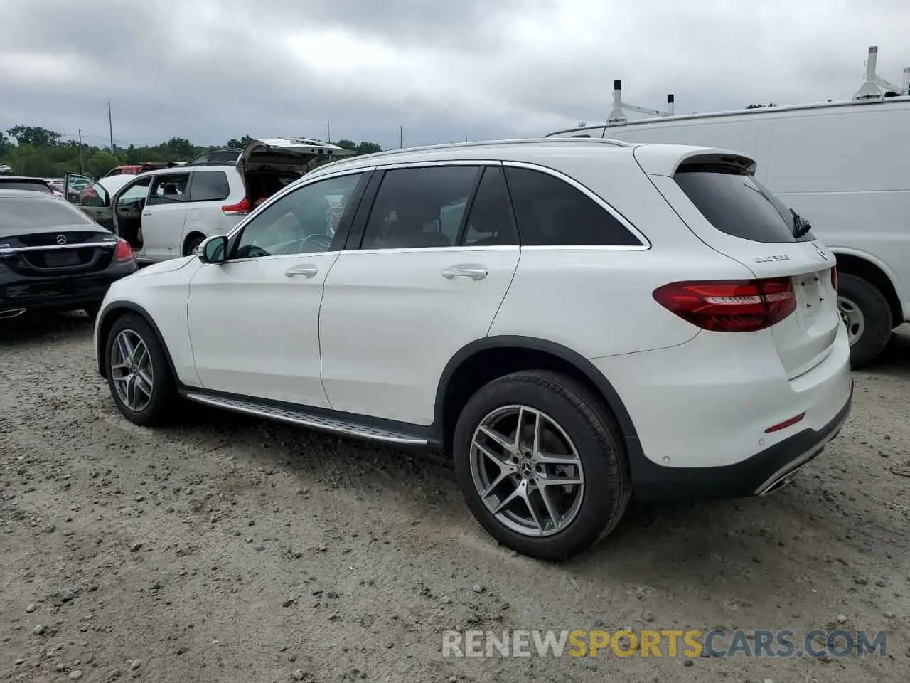 2 Photograph of a damaged car WDC0G4KB4KV157001 MERCEDES-BENZ GLC-CLASS 2019