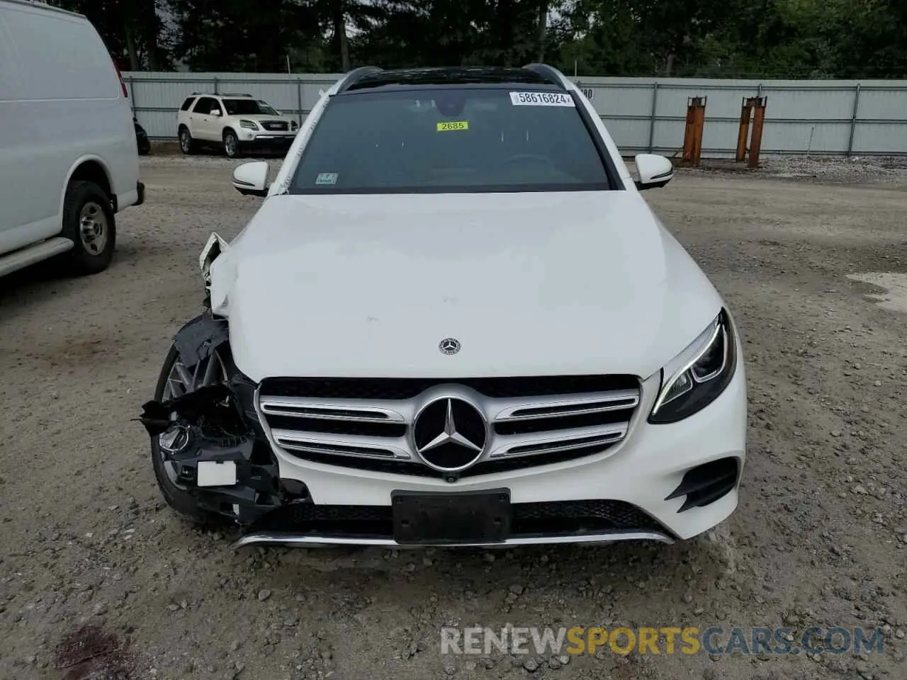 5 Photograph of a damaged car WDC0G4KB4KV157001 MERCEDES-BENZ GLC-CLASS 2019
