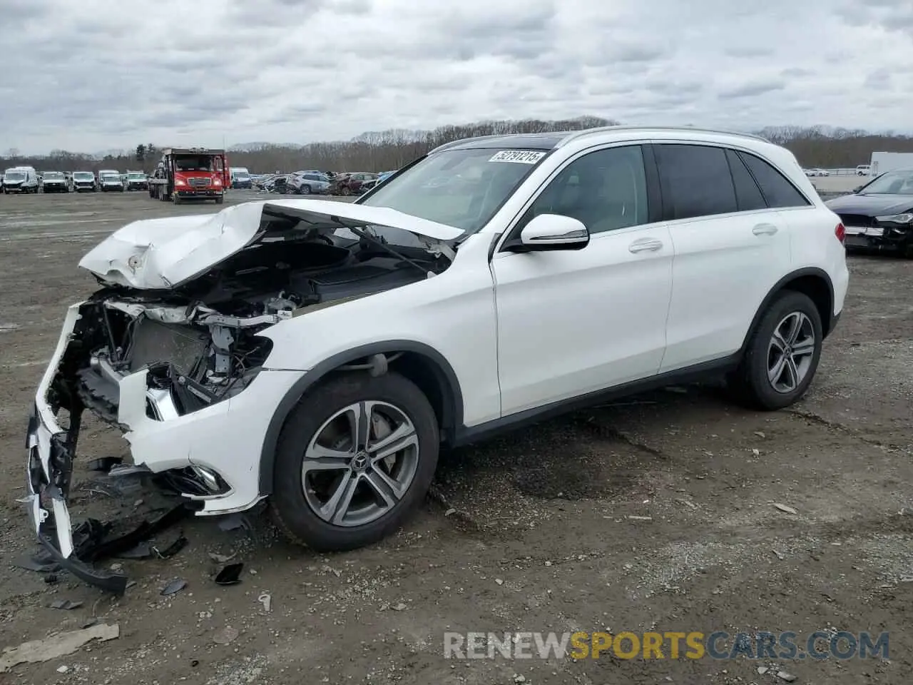 1 Photograph of a damaged car WDC0G4KB5KF641639 MERCEDES-BENZ GLC-CLASS 2019