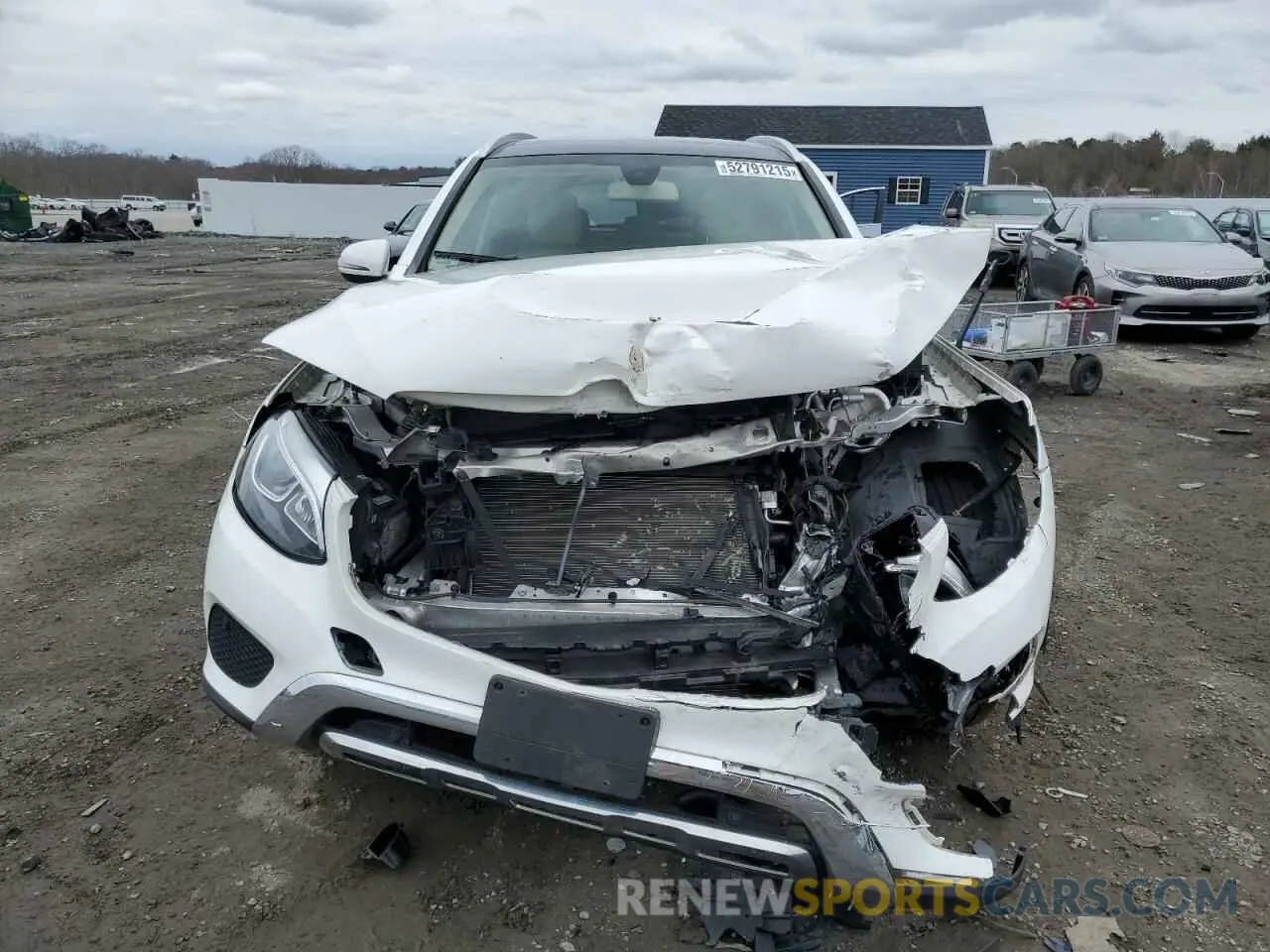 5 Photograph of a damaged car WDC0G4KB5KF641639 MERCEDES-BENZ GLC-CLASS 2019