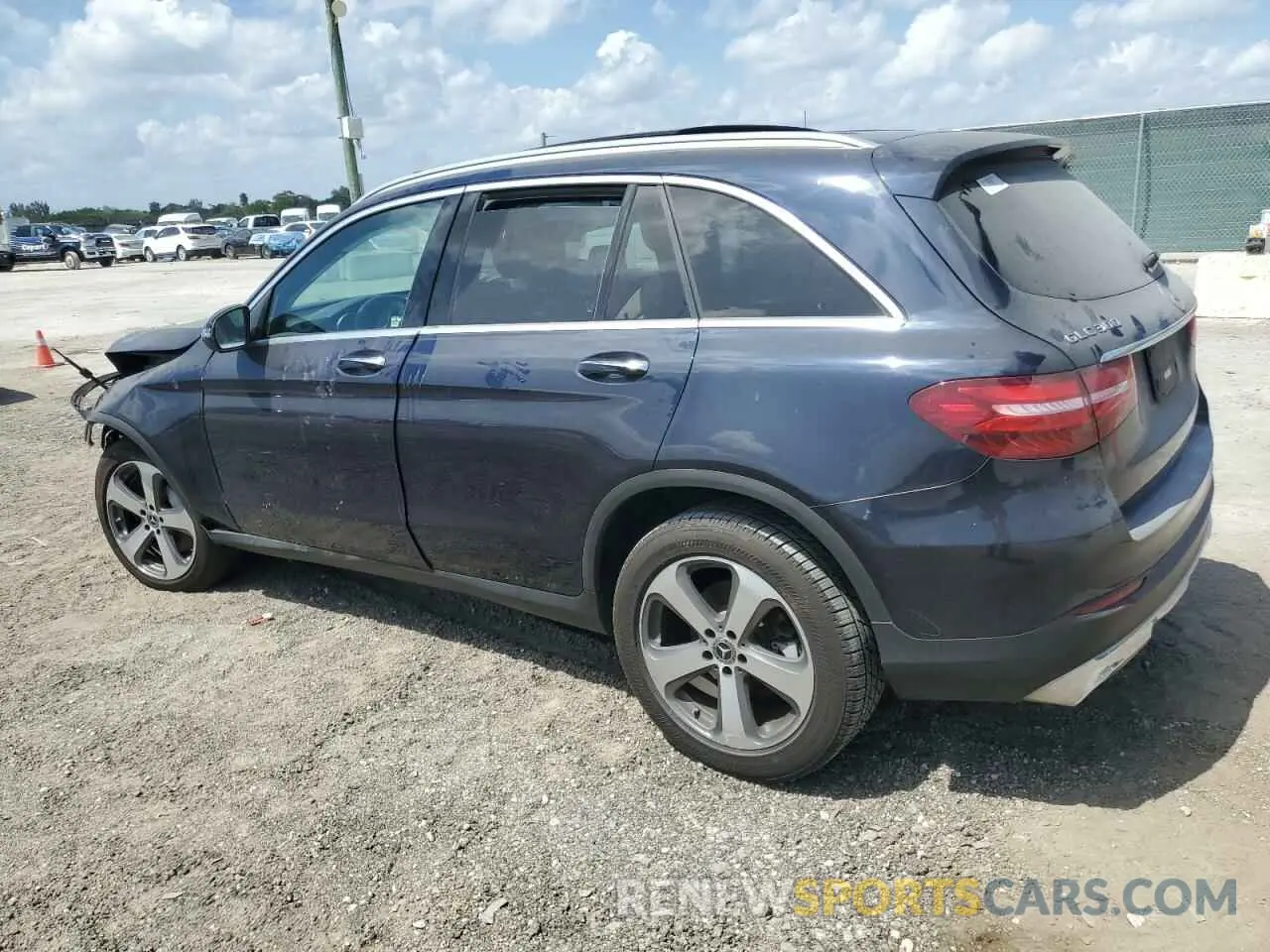 2 Photograph of a damaged car WDC0G4KB5KV134746 MERCEDES-BENZ GLC-CLASS 2019