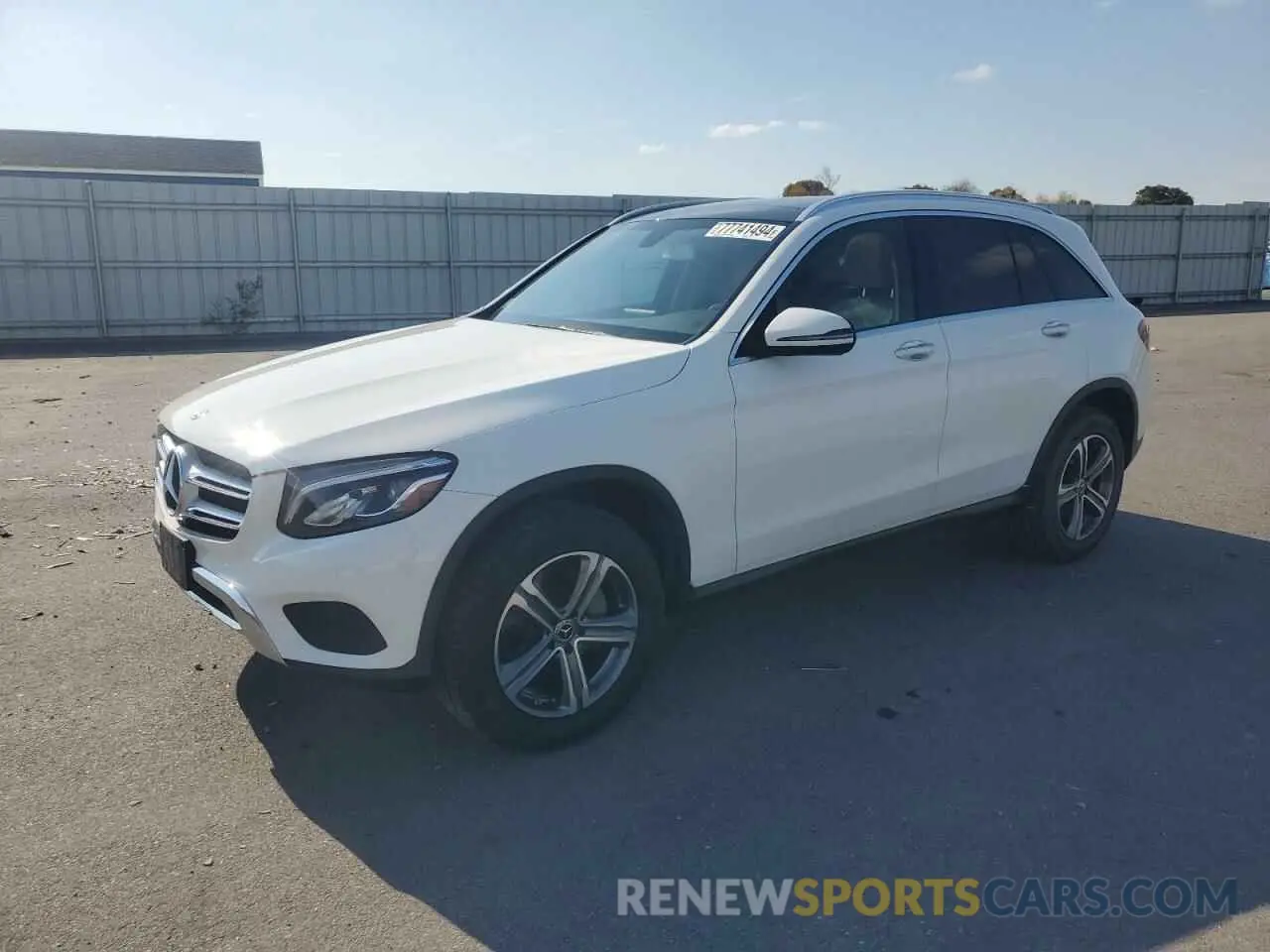1 Photograph of a damaged car WDC0G4KB5KV162353 MERCEDES-BENZ GLC-CLASS 2019